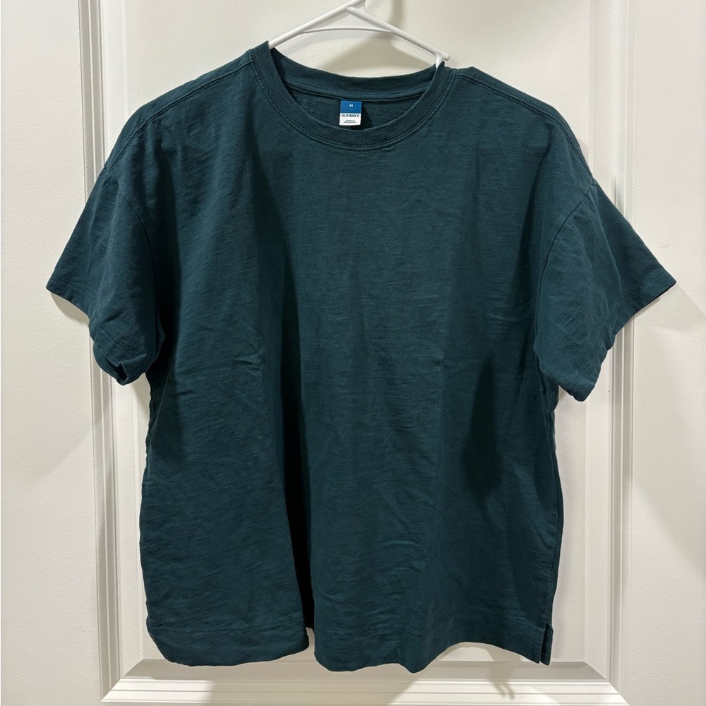 Old Navy Vintage Dark Green T-Shirt